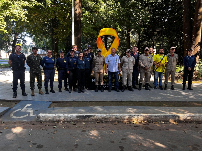 Lançada em Sinop campanha Maio Amarelo para conscientizar a população sobre a importância da segurança no trânsito