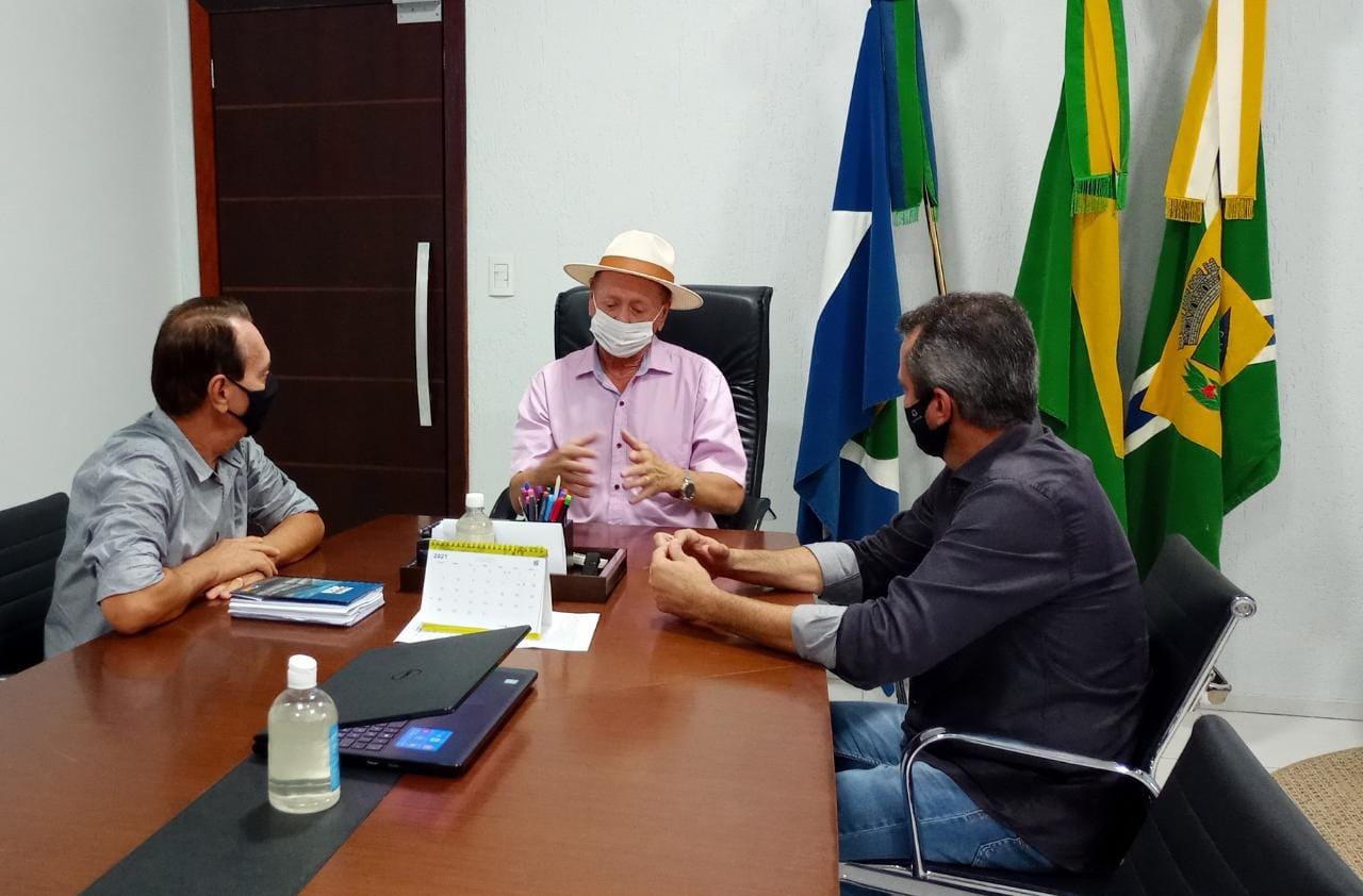 Prefeitos de Sinop e Claudia discutem projeto de ciclovia entre as duas cidades