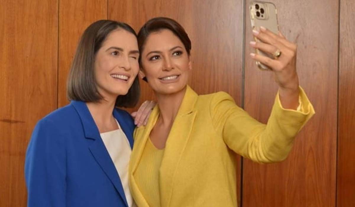 Michelle Bolsonaro homenageia Amália Barros: Vou te amar para sempre