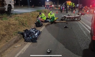 Sinop: Piloto de moto morre e outros dois ficam gravementes feridos 