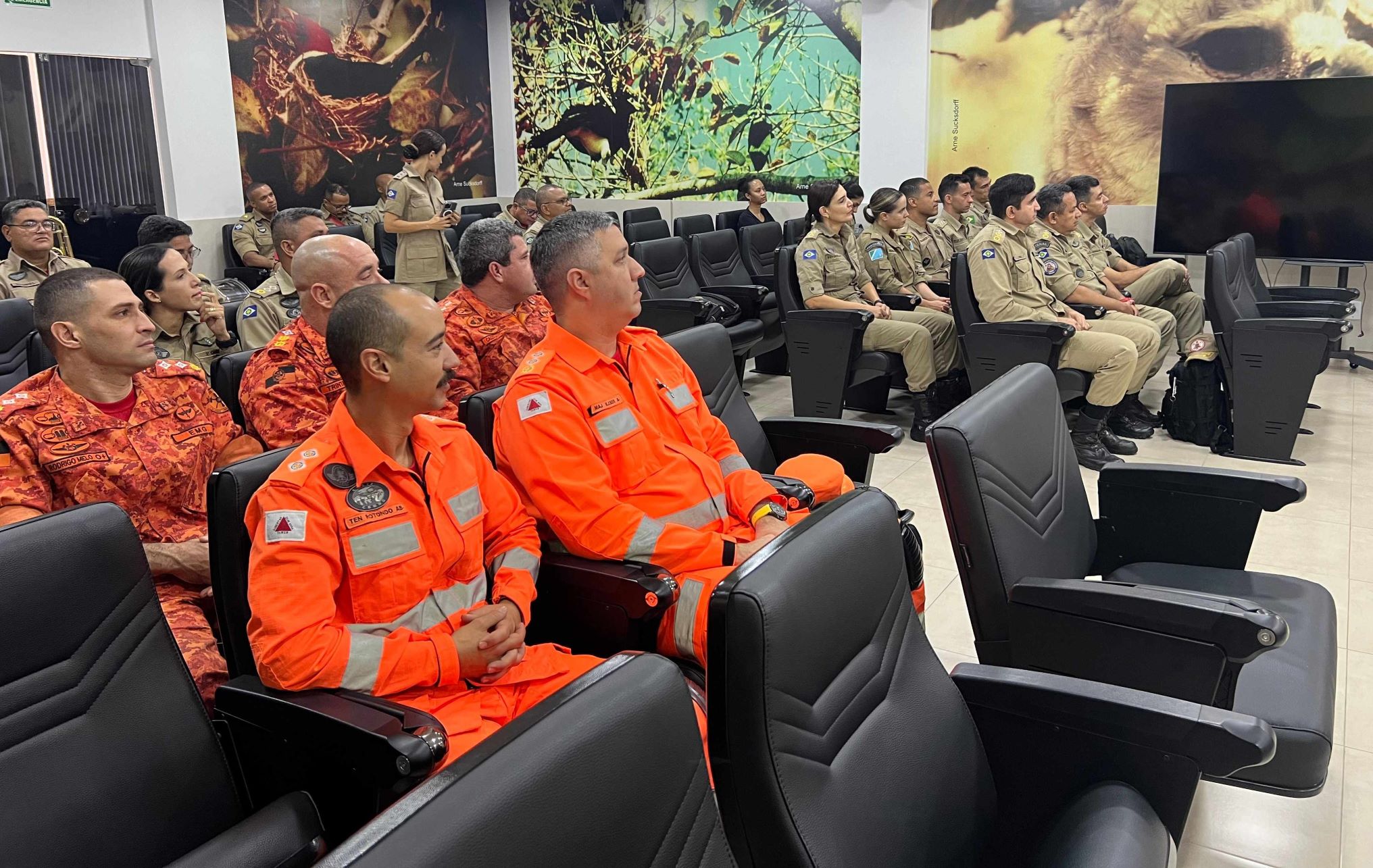 Nós viemos aprender com os maiores especialistas em gestão de incêndio florestal, afirma tenente-coronel bombeiro do Rio de Janeiro