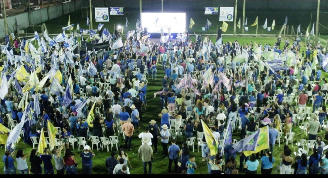 ELEIÇÕES: Onda Azul mobiliza voluntários em apoio à reeleição de Roberto em Sinop