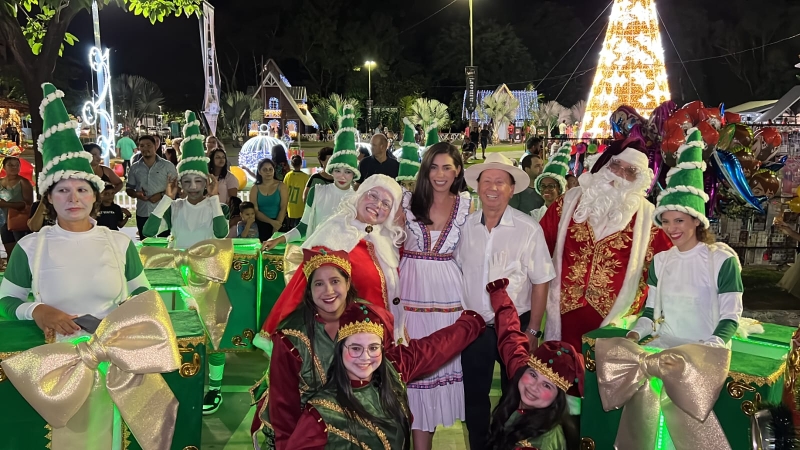 Abertura do Natal dos Sonhos será dia 30 com a chegada do Papai Noel confira a programação