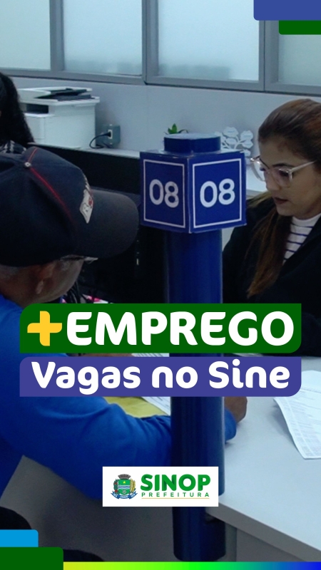 2025 começa aumento de vagas de emprego disponiveis no Sine