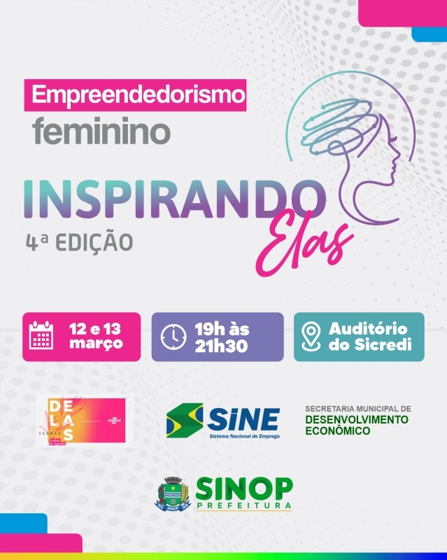 Inspirando Elas - confira a programação da 4ª edição do evento de empreendedorismo feminino