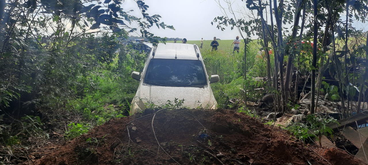 Polícia Militar recupera caminhonete roubada de empresa em Sinop