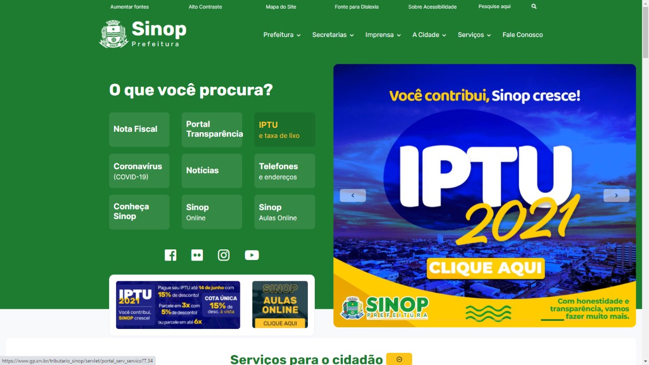 Balanço aponta que R$4,5 milhões já foram arrecadados do IPTU antes do vencimento