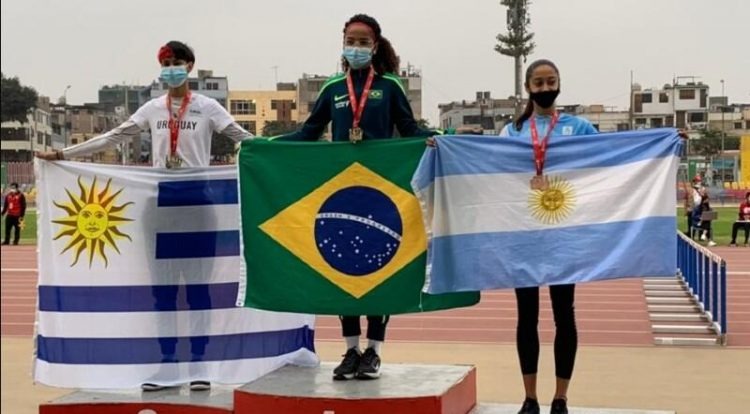 Um atleta de Barra do Garças e mais 2 de MT conquistaram medalhas para o Brasil no Sul-Americano de Atletismo