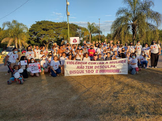 VEREADOR PARTICIPA DE MANIFESTO DE REPÚDIO A VIOLÊNCIA CONTRA A MULHER