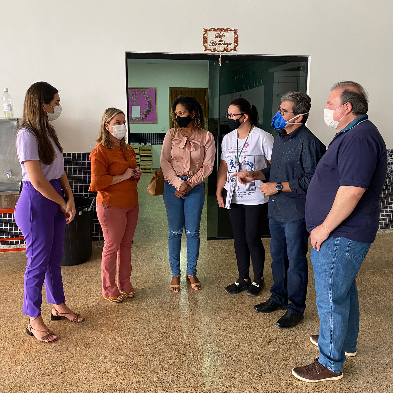 Secretária conhece Centro de Acolhimento para Adolescentes de Sorriso