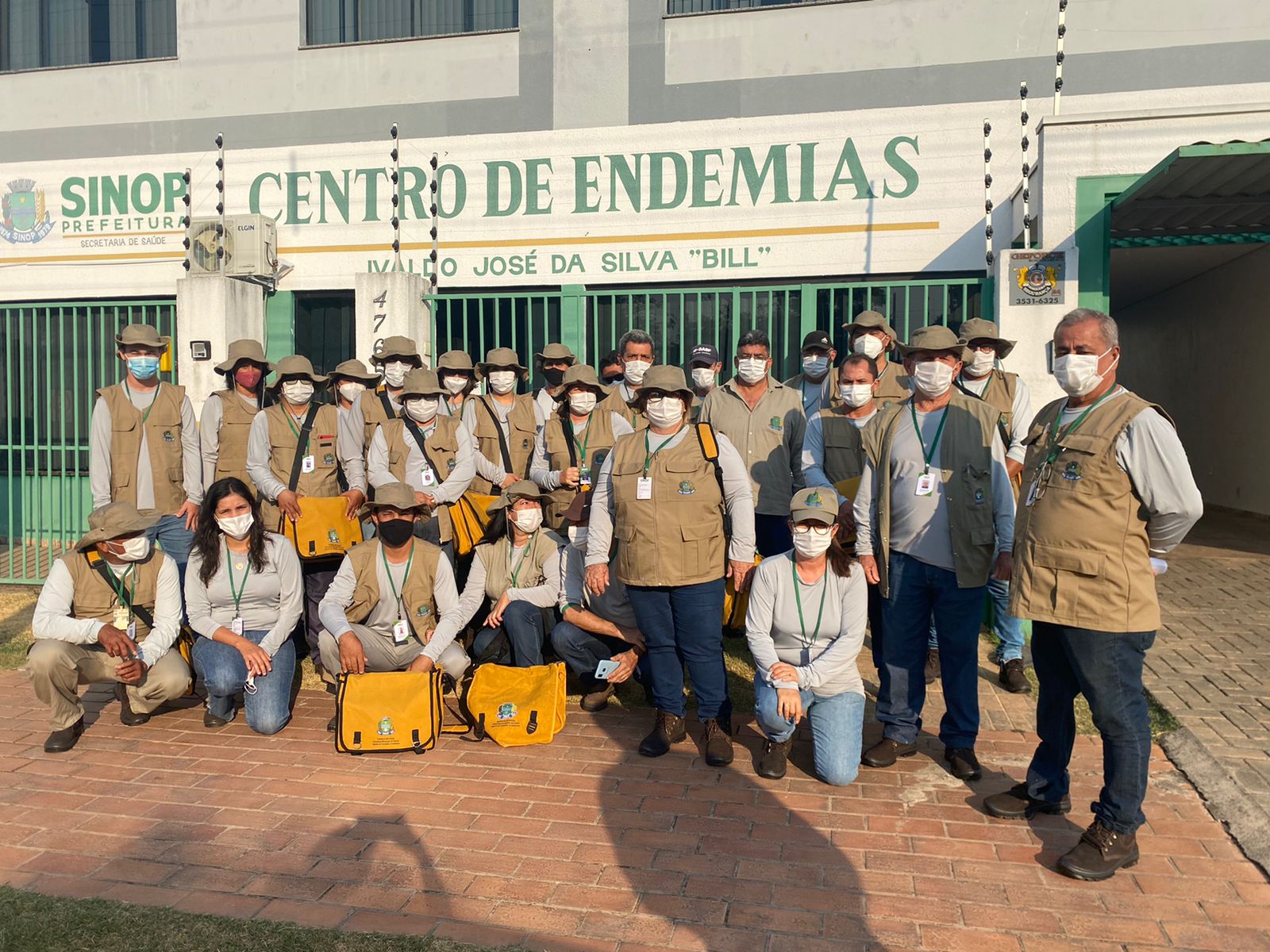 Agentes da Vigilância Ambiental recebem novos uniformes