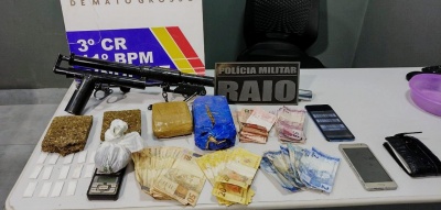 SINOP: Polícia encontra quase 2kg de maconha após marido discutir com esposa e denuncia-la