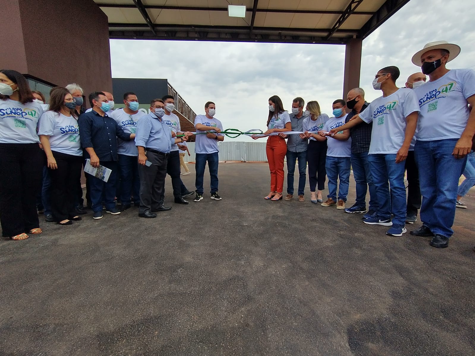 Prefeito inaugura prédio da nova rodoviária de Sinop