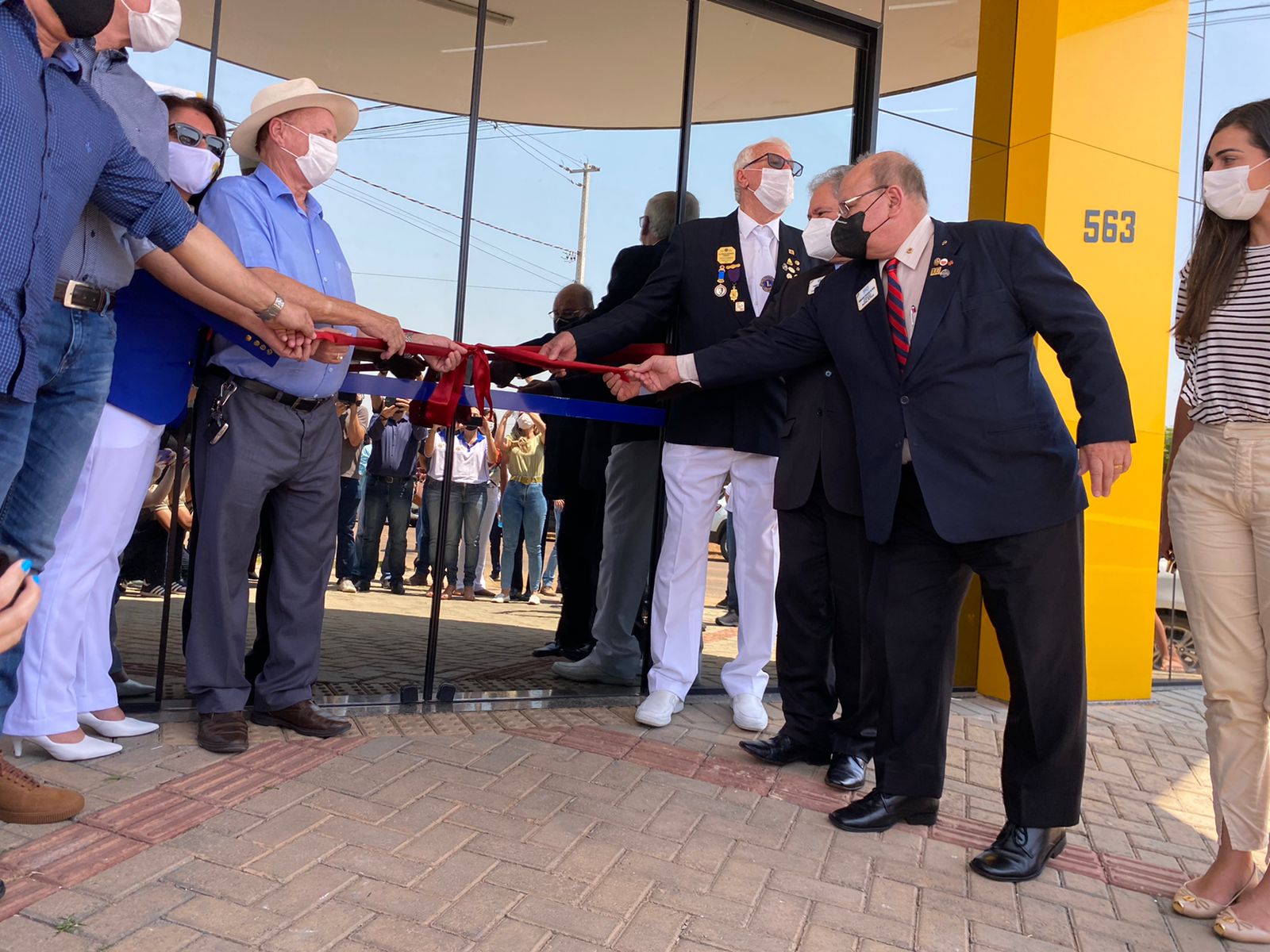 Dorner participa da inauguração do Hospital da Visão e se diz grande incentivador da saúde pública