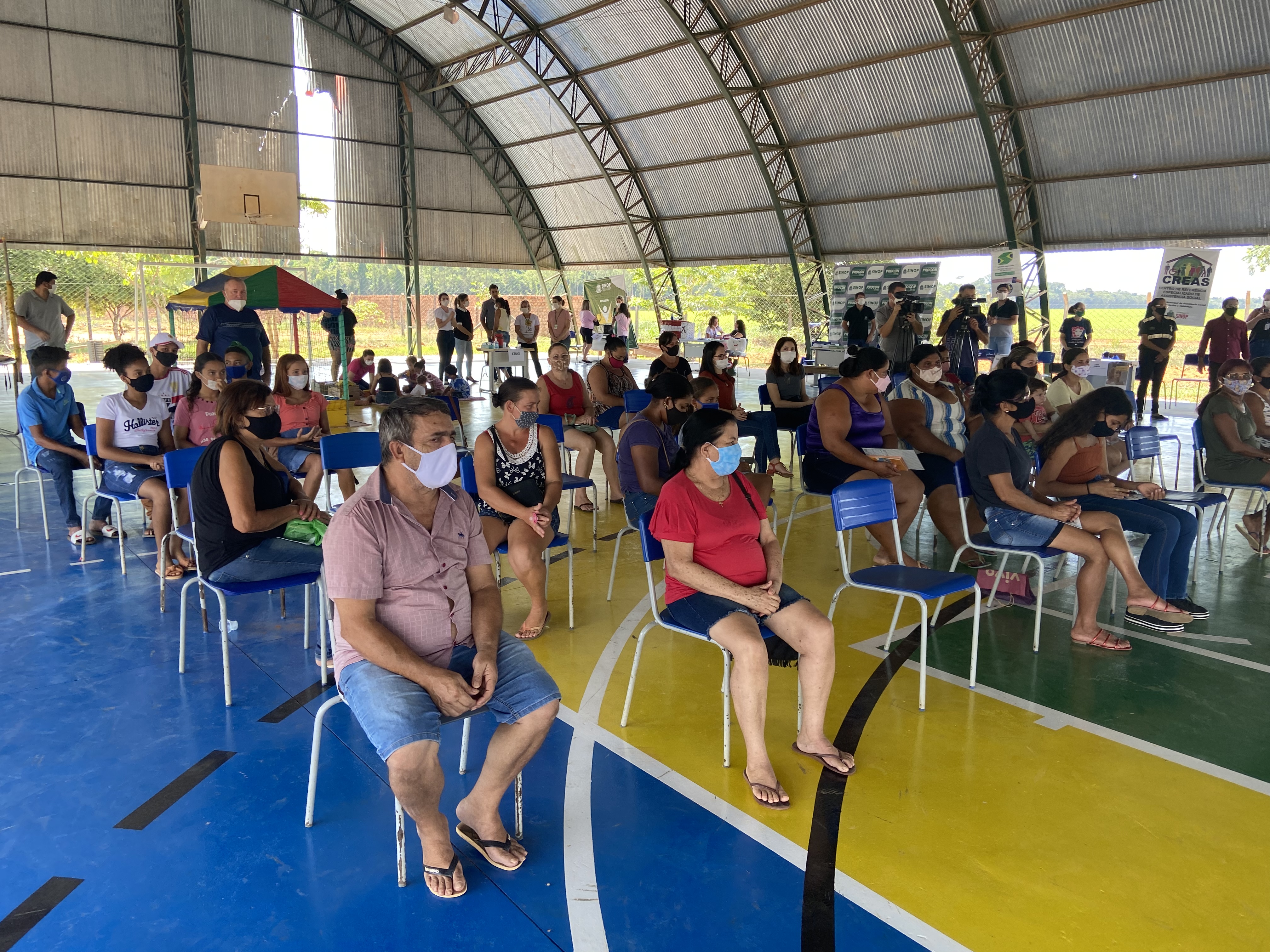 Assistência Social Itinerante leva serviços para a região do Camping Clube