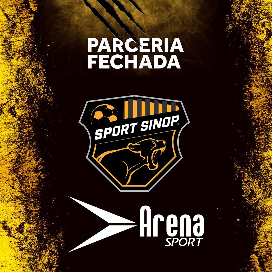 Sport Sinop anuncia parceria com Arena Sport para gerenciamento de patrocinadores e ativação de marcas para temporada 2022