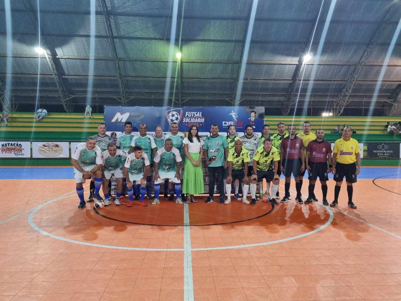 Futsal Solidário arrecada alimentos  que serão doados para famílias assistidas pela Assistência Social