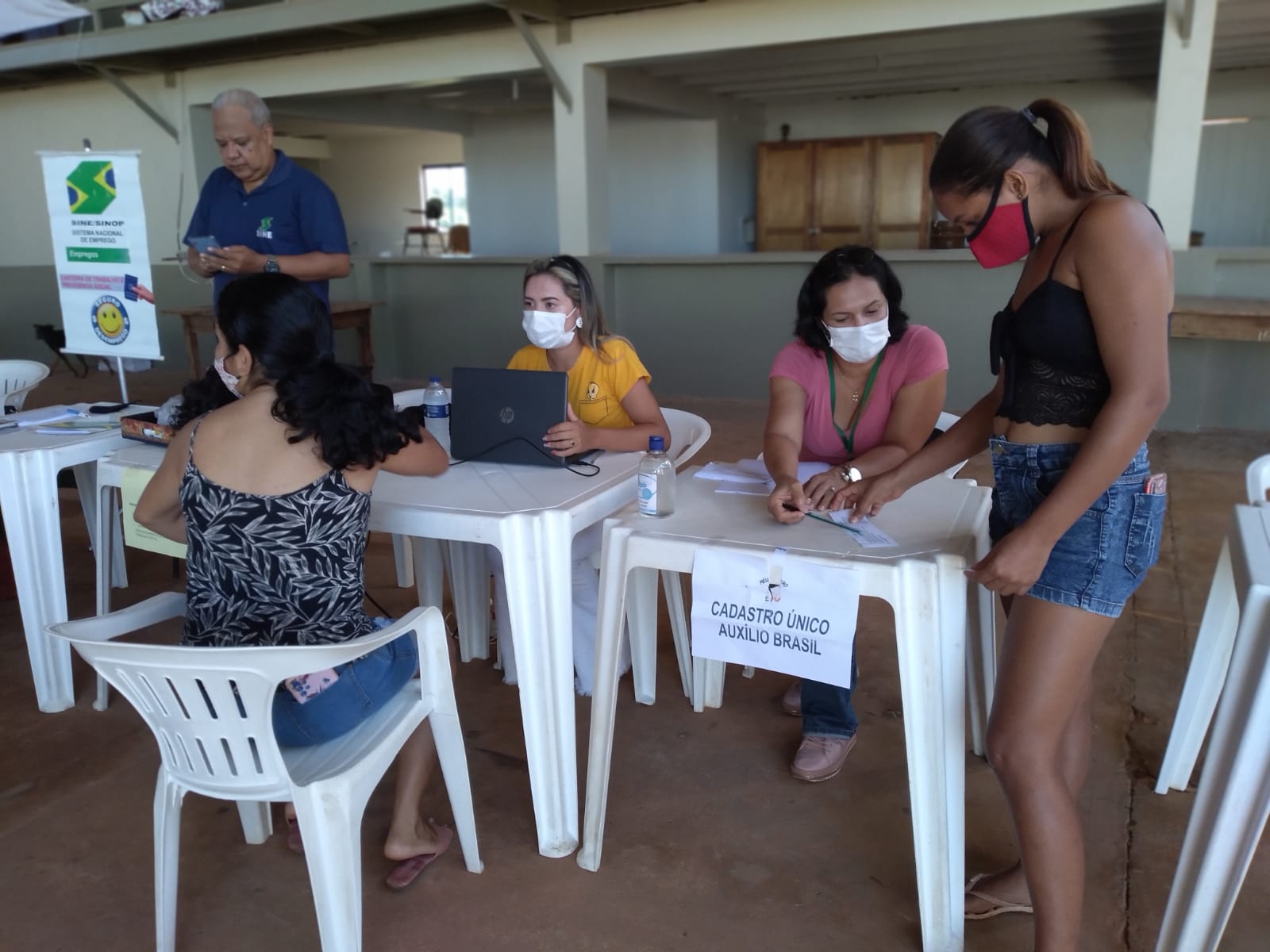 Assistência Social leva serviços para população do bairro Alto da Glória