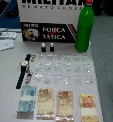 Sinop: Adolescente é apreendido pela PM com droga