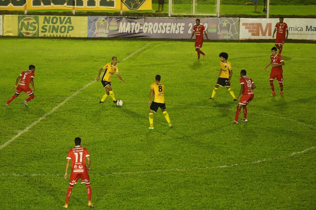 Sport Sinop enfrenta o União em jogos de ida e volta pelas quartas do Mato-grossense