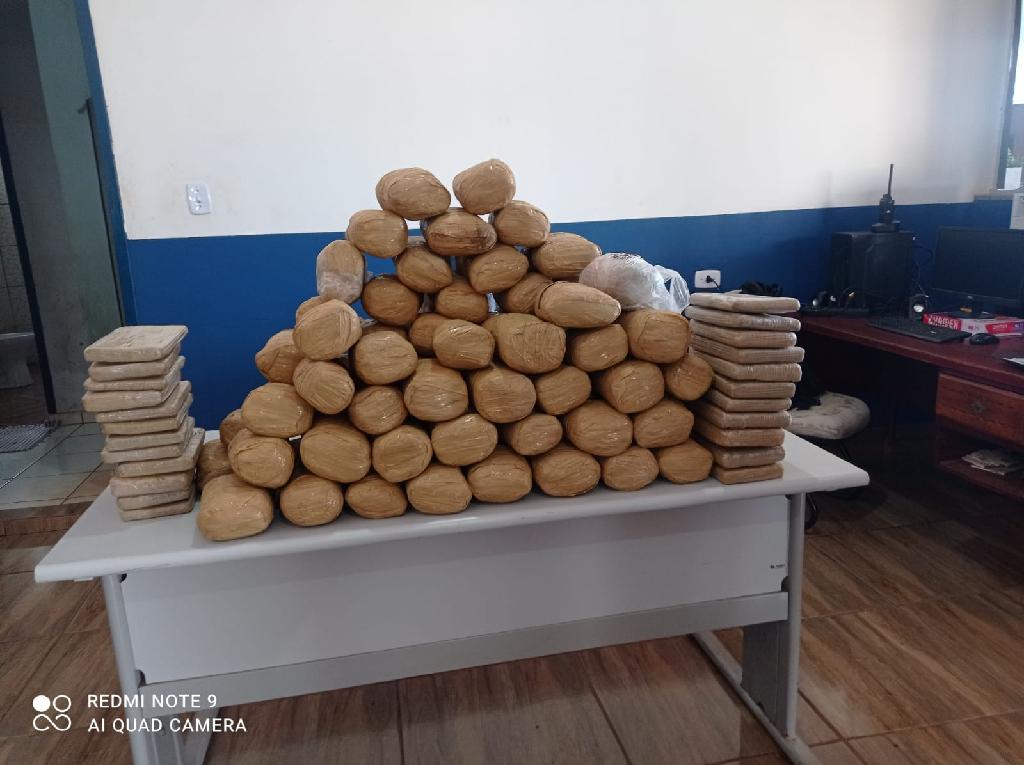 Tráfico: Polícia Militar Prende Homem Com 100 Quilos De Maconha Em Matupá