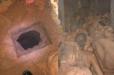 Policiais penais flagram túnel e evitam fuga de 16 presos em VG