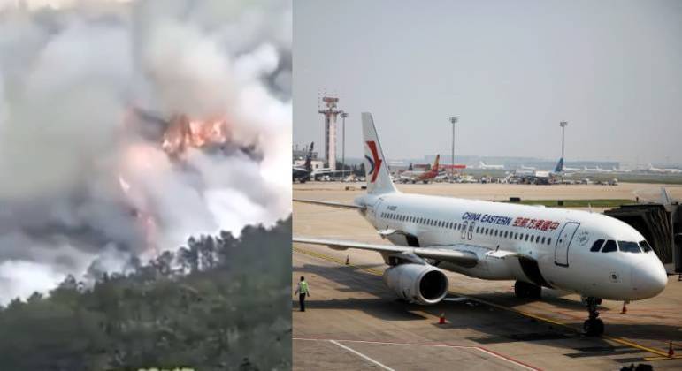 Avião com 132 pessoas a bordo cai no sudoeste da China