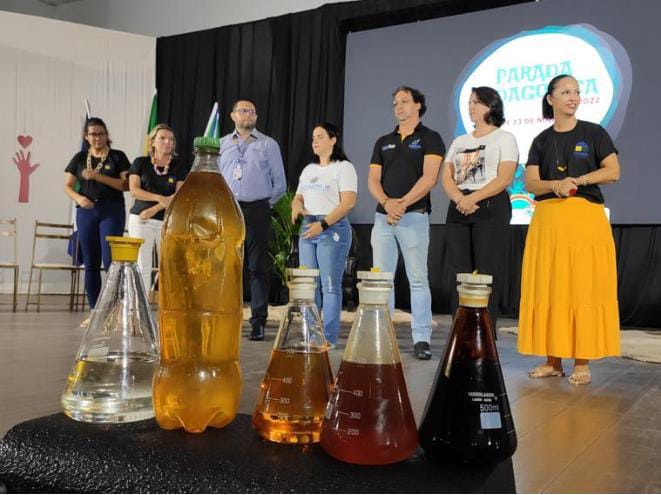 Meio Ambiente lança projeto para arrecadar óleo de cozinha usado escolas municipais serão pontos de coleta