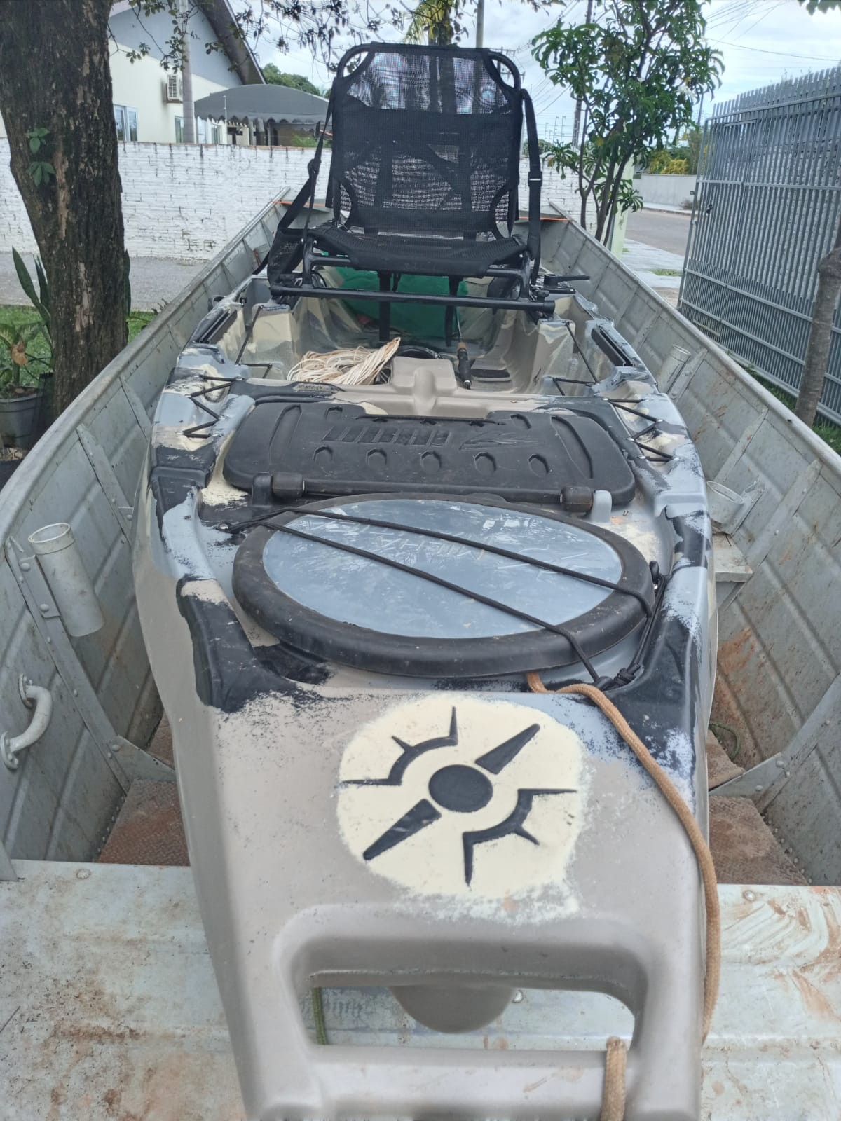 Homem desaparece após sair para pescar no rio Teles Pires; Pescadores encontraram o caiaque dele