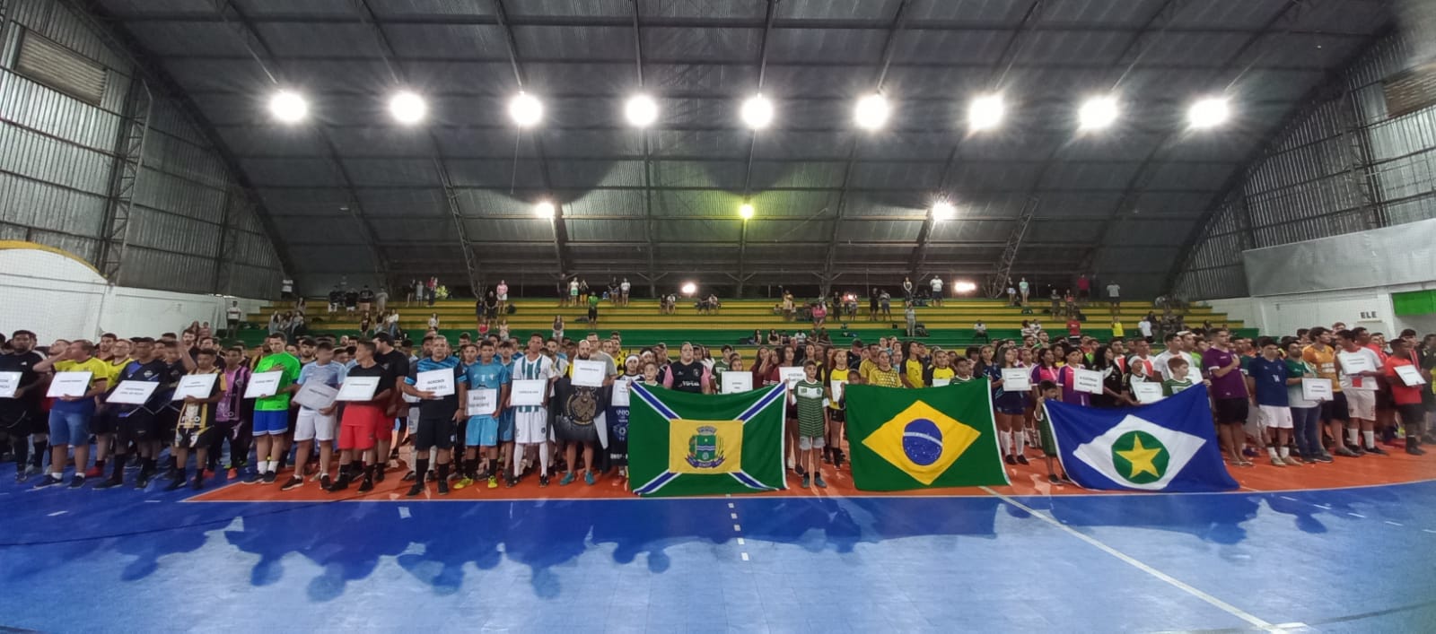 Copa Pasinha e Copa Sinop de Futsal começam em Sinop com 56 equipes