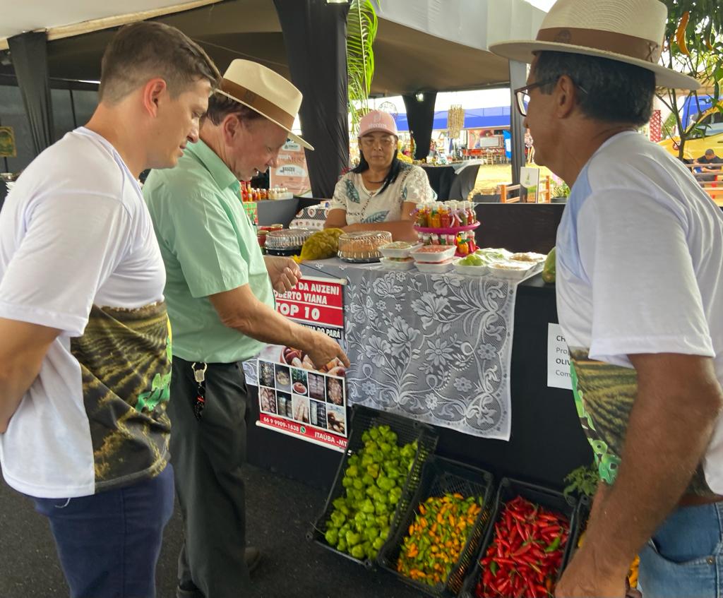 Estande da prefeitura na Norte Show levou palestras e exposições com destaque para a agricultura familiar