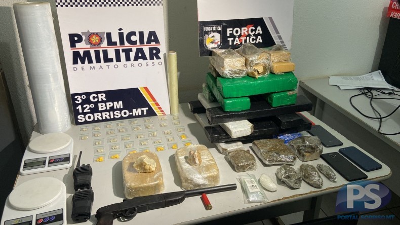 Polícia Fecha Boca De Fumo Aprende Droga E Prende Dois