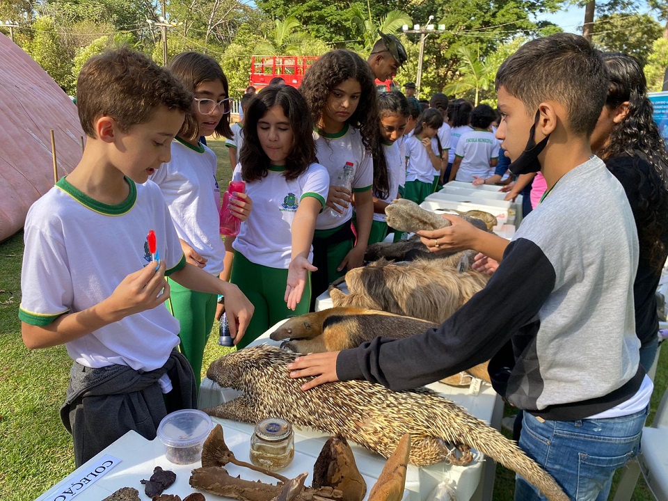 Exposição do Pulmão Gigante encerra hoje; cerca de 35 escolas já passaram pelo evento