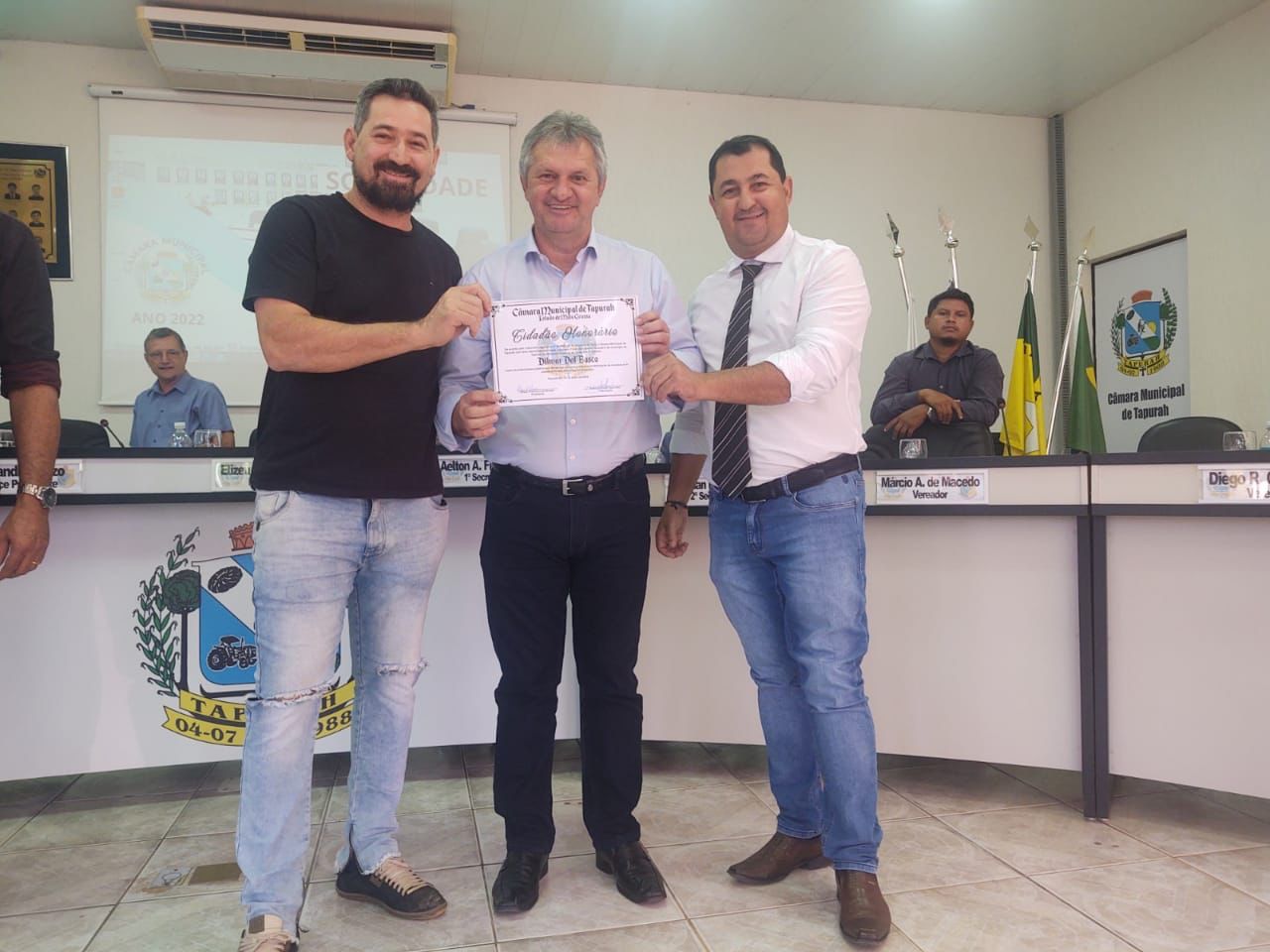 Deputado Dilmar Dal Bosco recebe Título de Cidadão Honorário de Tapurah