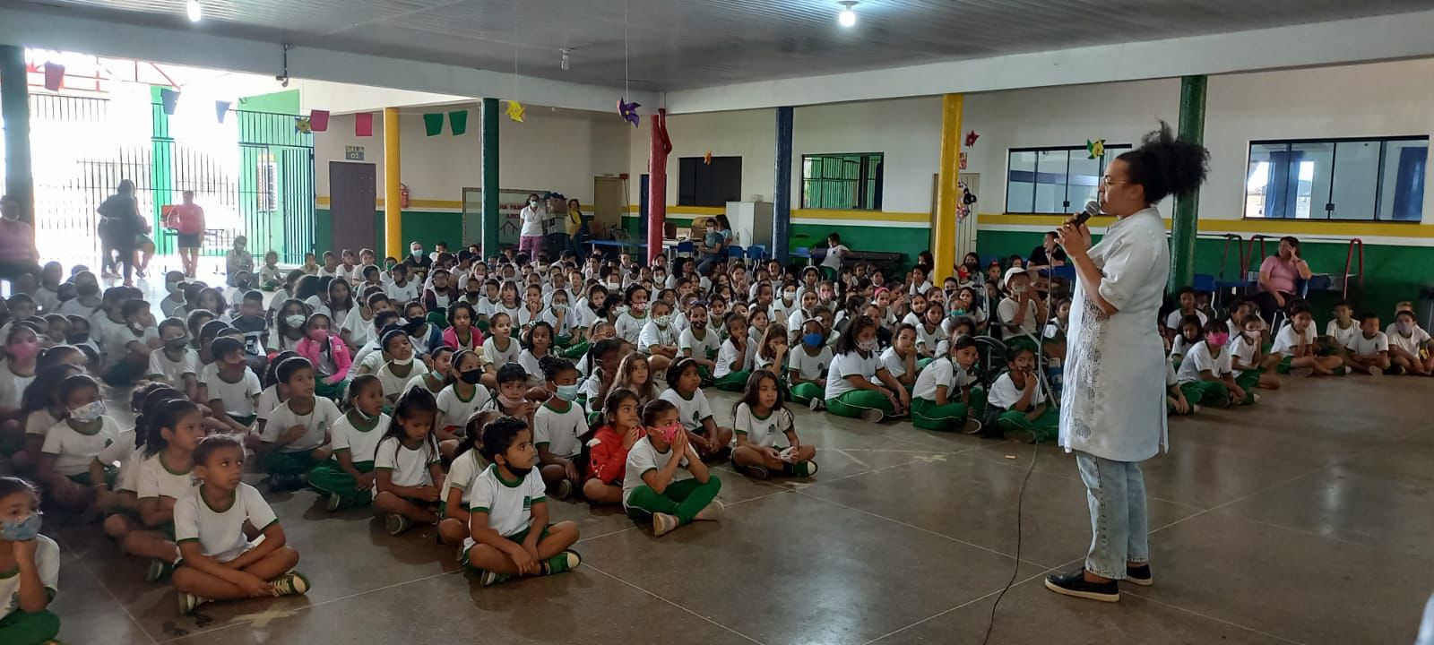 Programa Saúde na Escola orienta alunos da rede municipal sobre Covid-19