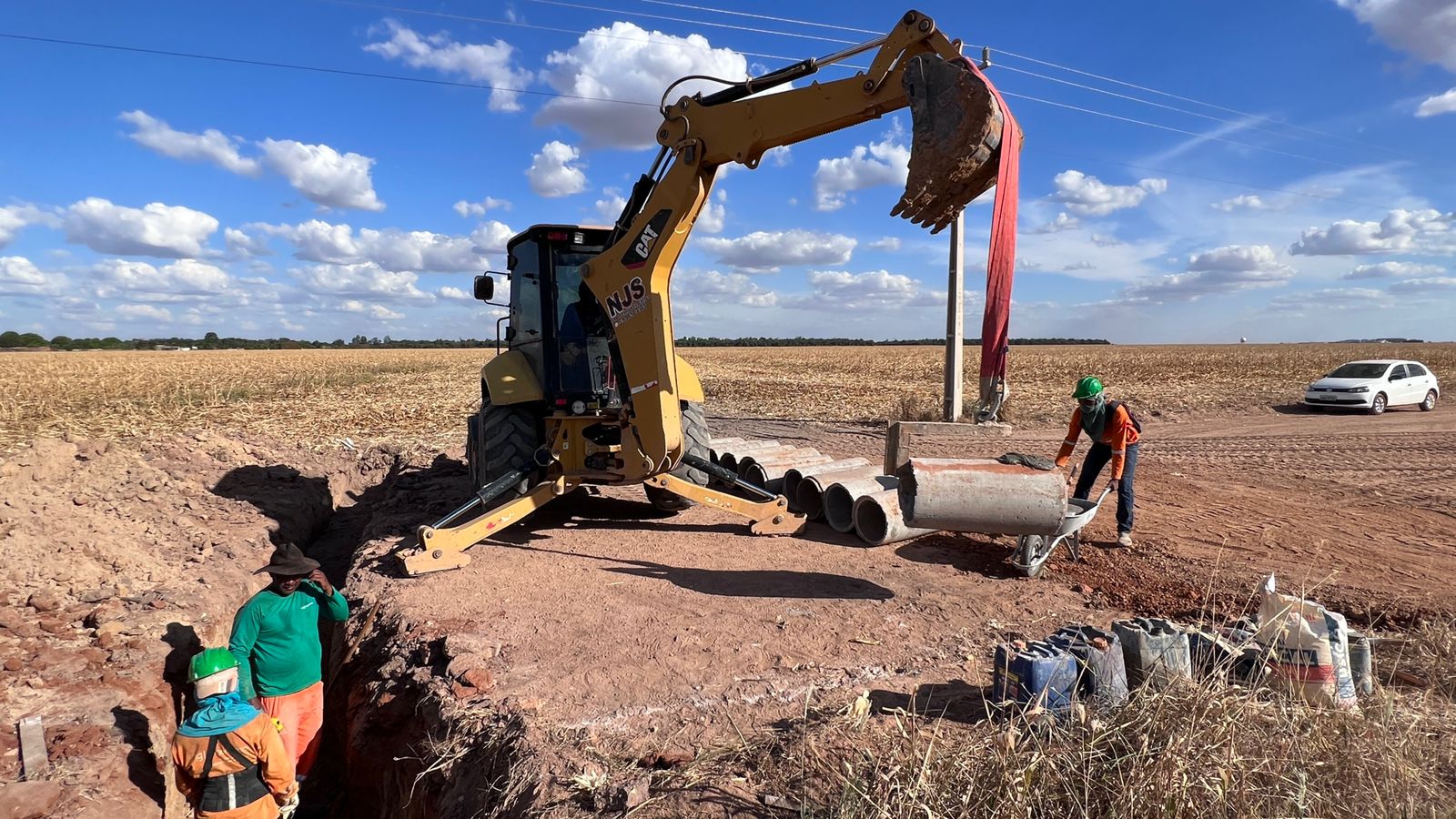 Obras de duplicação da Avenida Bruno Martini avançam com drenagem e terraplanagem