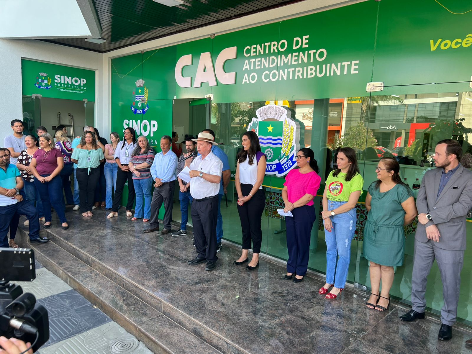 Inaugurado Centro de Atendimento ao Contribuinte; prédio concentra tributação, ISSQN, fiscalização, Vigilância Sanitária e Prodeurbs