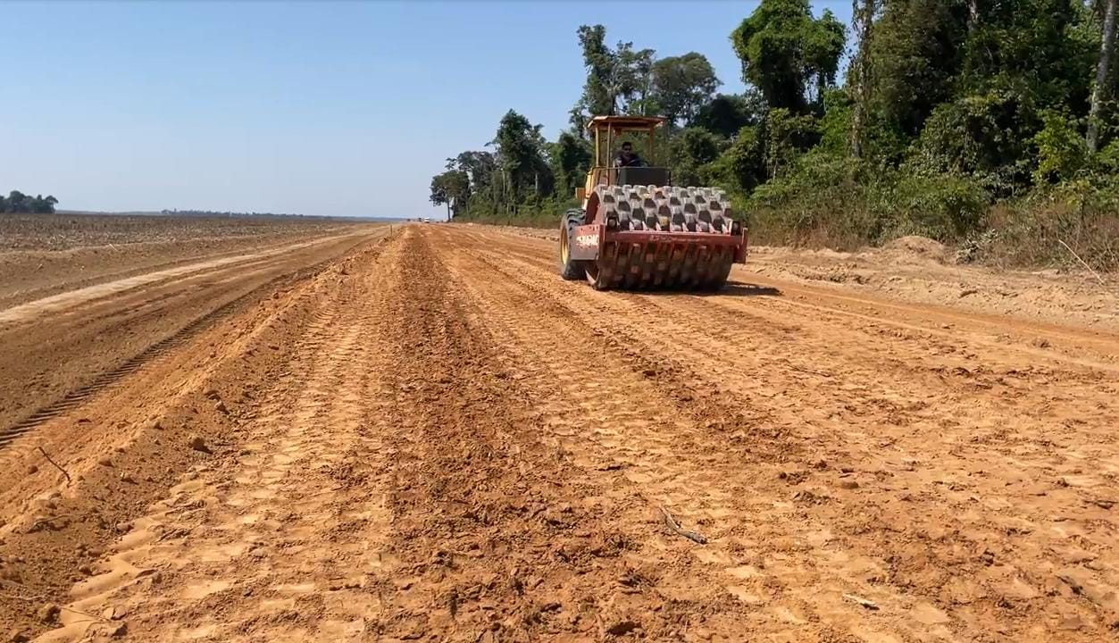 Secretaria de Obras recupera Estrada Leonilda na 10ª etapa do Programa Arranca Safra