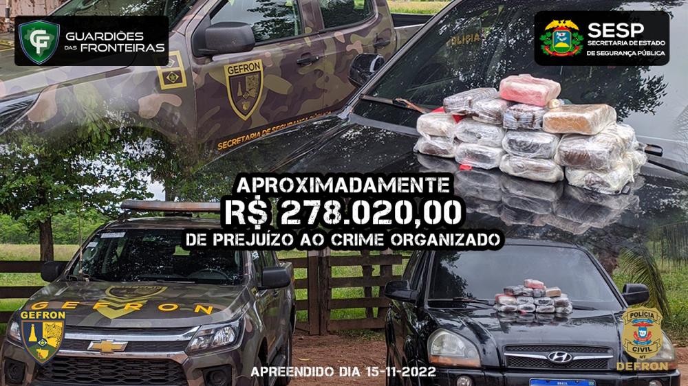 Gefron prende suspeito por tráfico internacional de drogas em MT