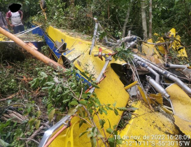 Queda de Avião Agrícola Deixa Uma Pessoa Morta