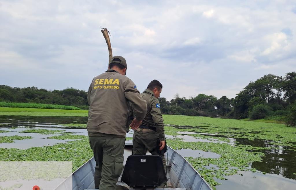 Sema e PM fazem operação de final de ano para coibir a pesca ilegal em MT