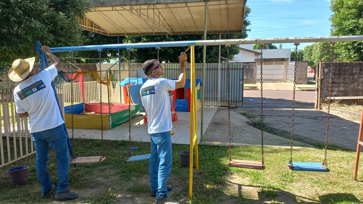 Prefeitura, Judiciário e SESP-MT retomam projeto para reforçar limpeza e manutenção de escolas