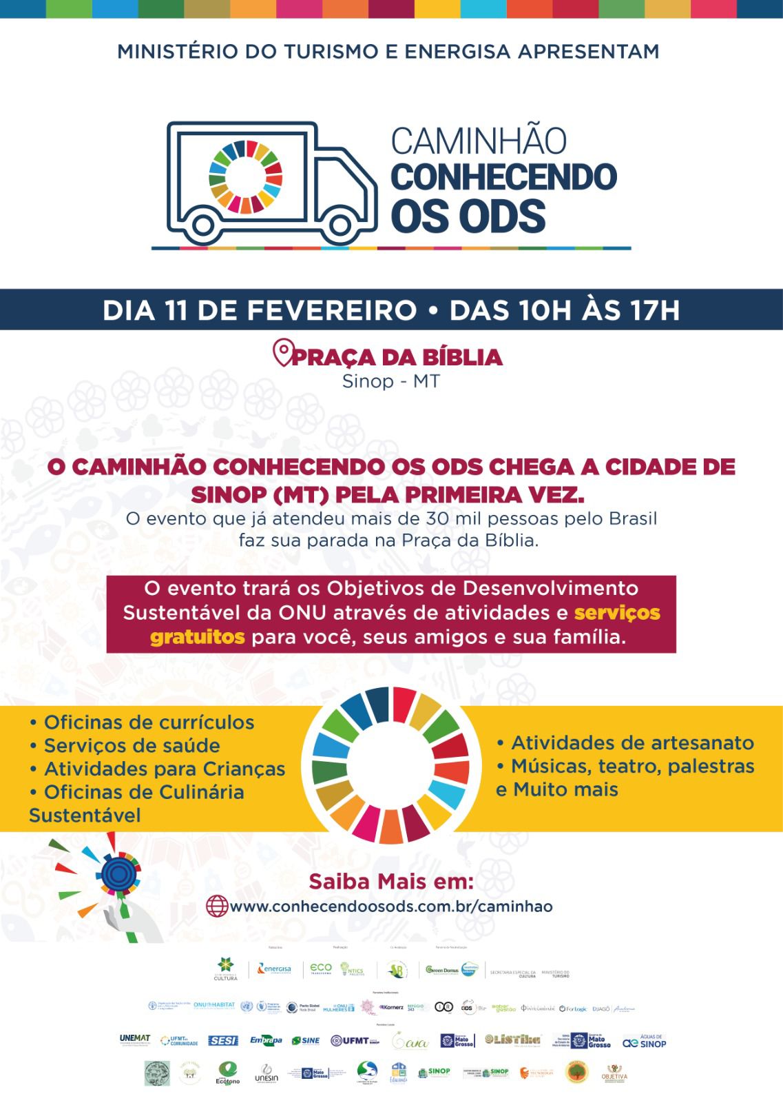 Você sabe o que é ODS? Esta semana Sinop vai poder conhecer!