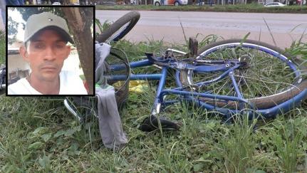 Morre atropelado Ciclista que tentou atravessar BR 163