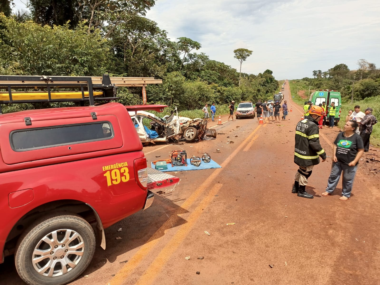 Morre no Hospital Regional  de Sinop a terceira vítima do acidente da MT-220 