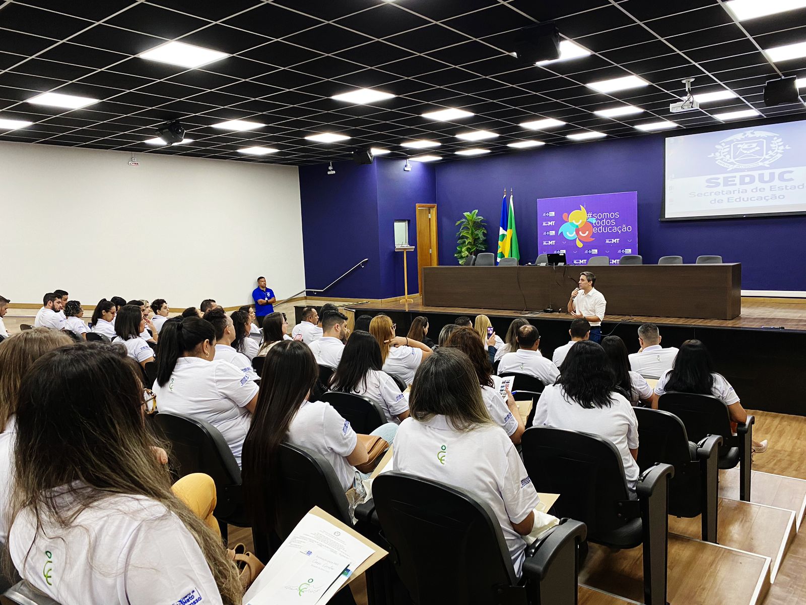 Seduc capacita servidores para coleta e inserção de dados do Censo Escolar