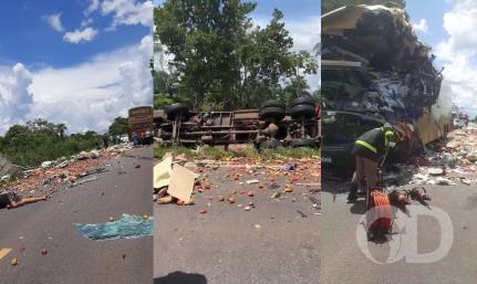 Ônibus bate de frente com Caminhão em rodovia e deixa 7 mortos