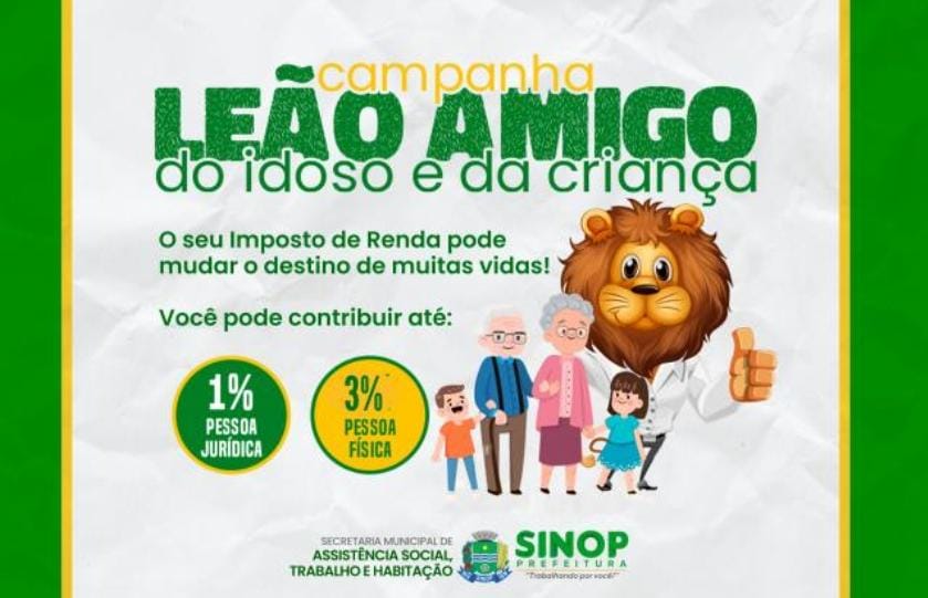 Campanha de doação do IR para beneficiar os fundos municipais será lançada hoje (14)