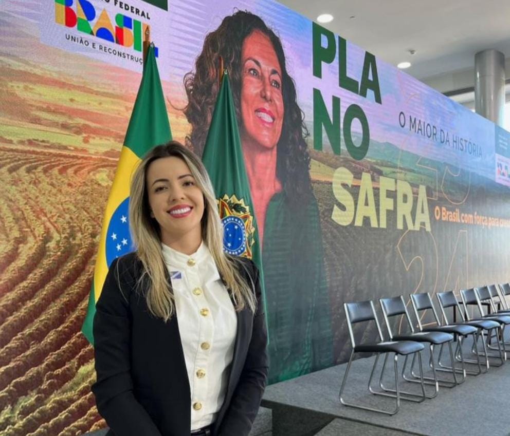 Flavinha participa do lançamento do Plano Safra 2023/2024, no Palácio do Planalto