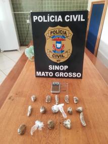 Motorista de aplicativo é preso por tráfico de drogas